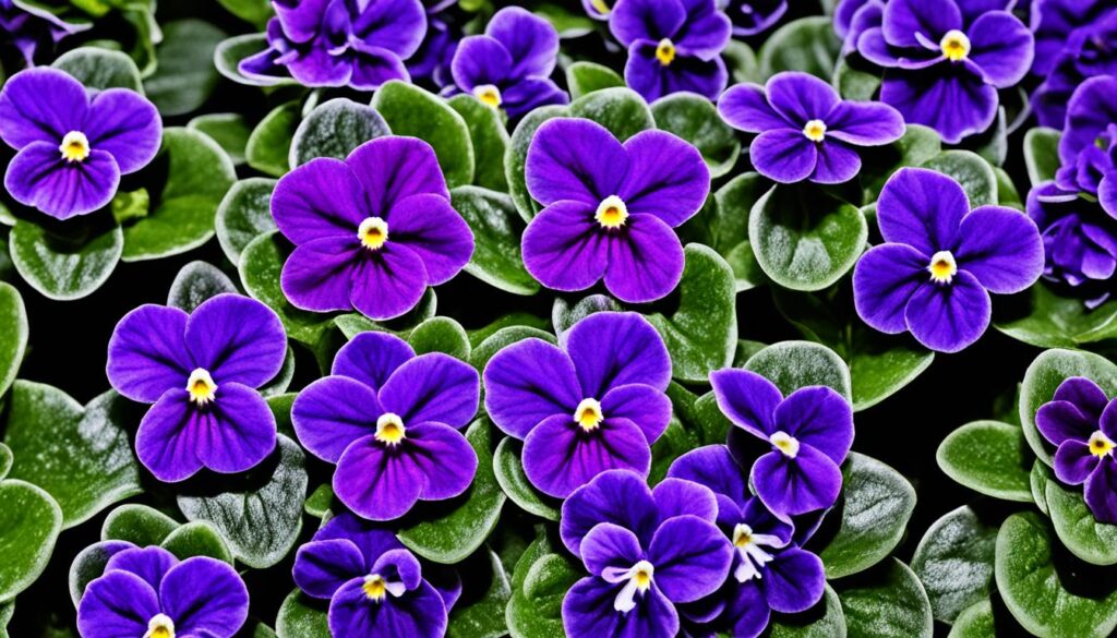 African violet varieties