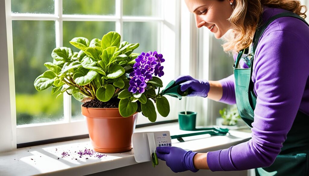 african violet care