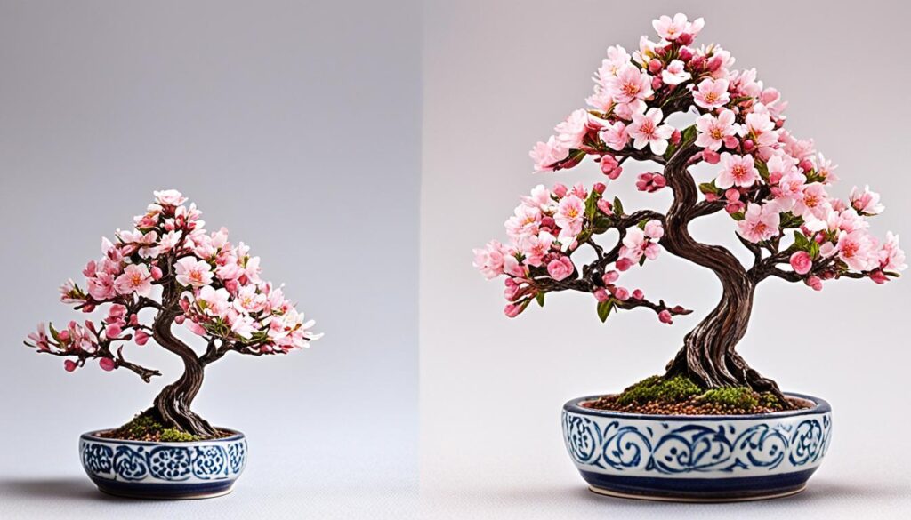 bonsai tree cherry blossom