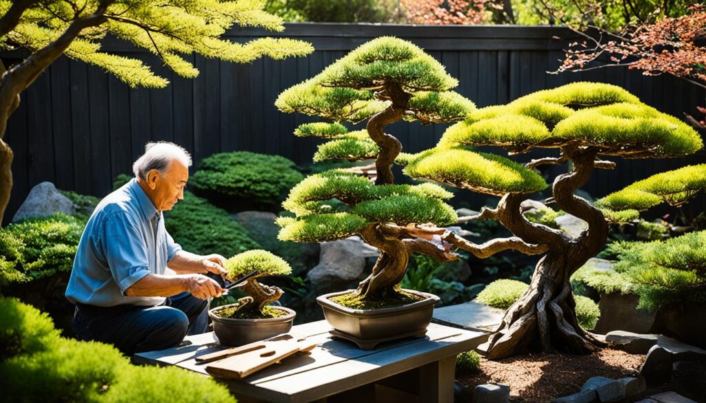 caring for old bonsai trees