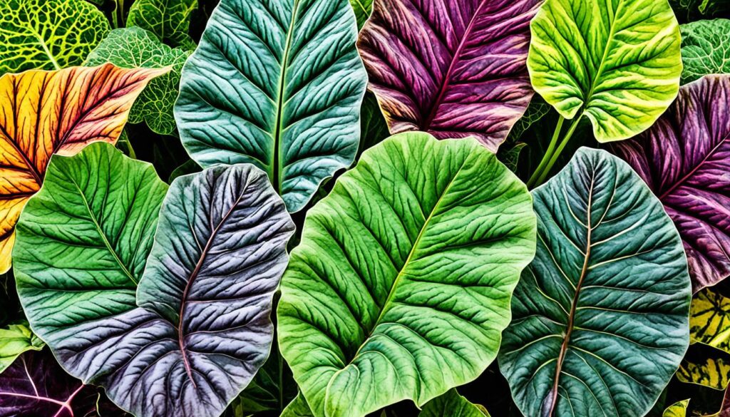 colocasia esculenta cultivars