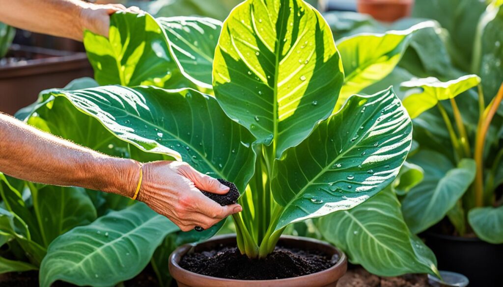 elephant ear plant care