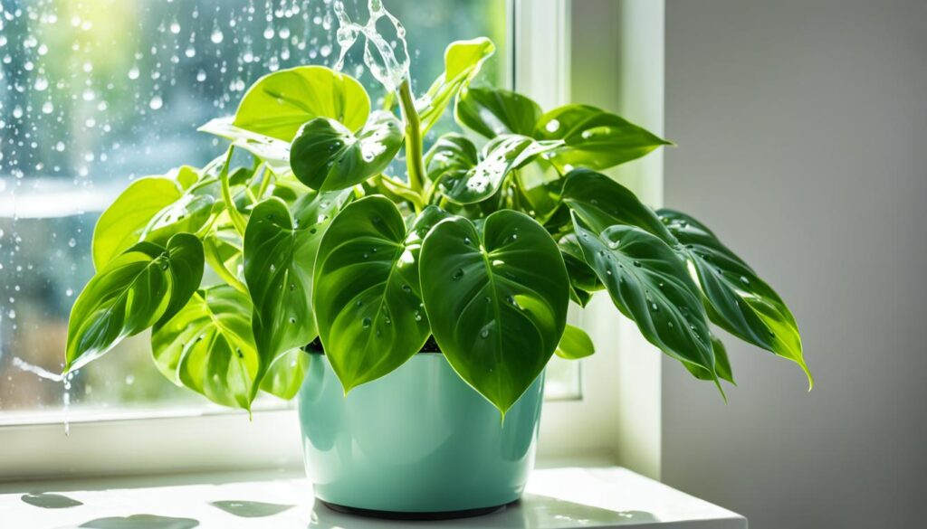 how often to water philodendron