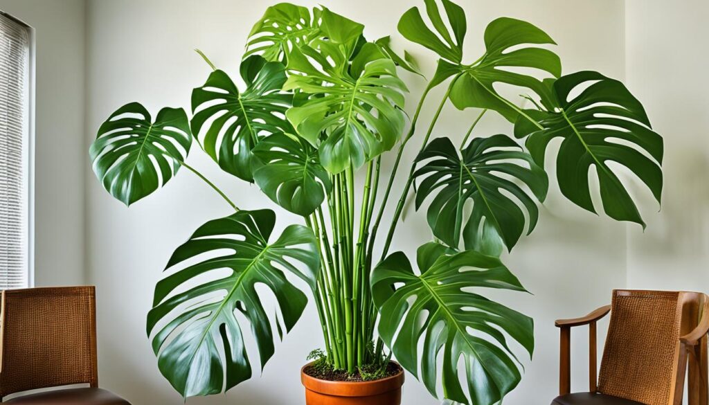 monstera growth support