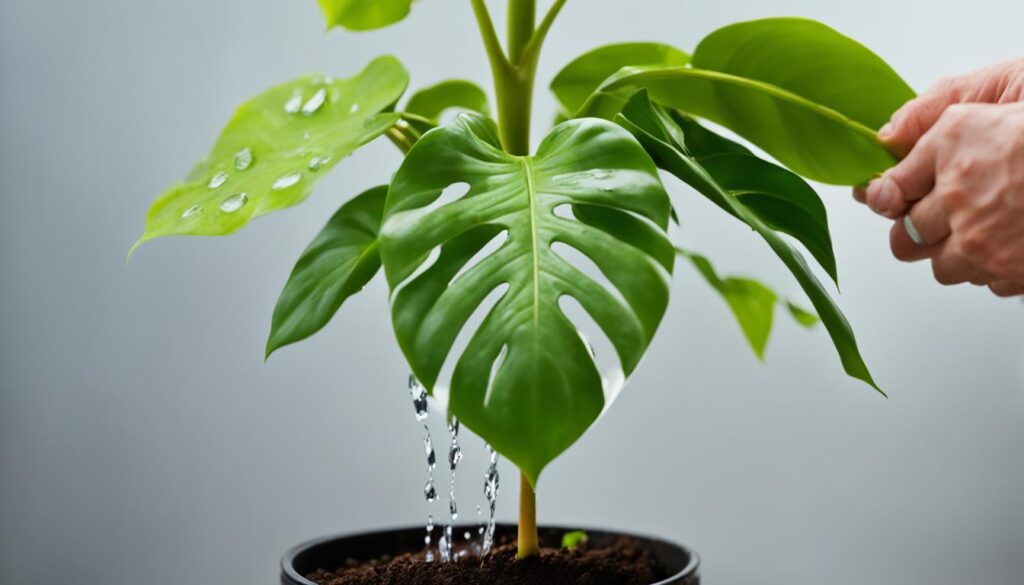 philodendron watering