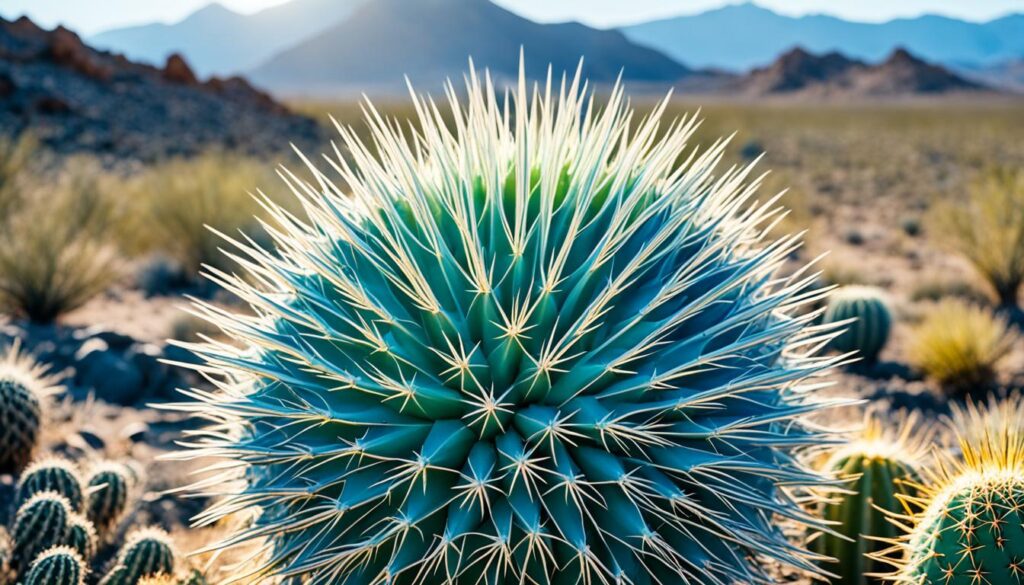 blue barrel cactus