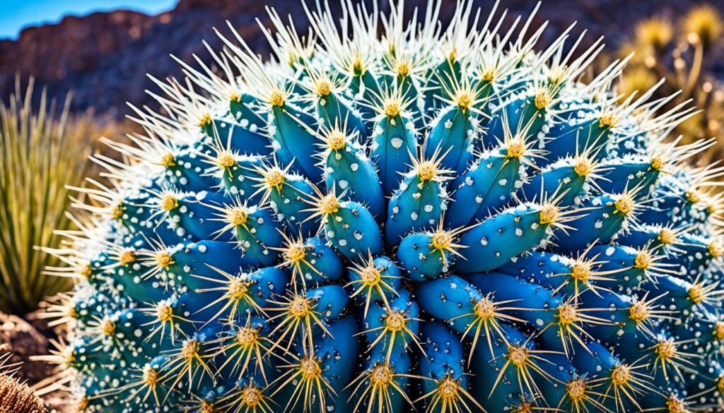 blue barrel cactus watering