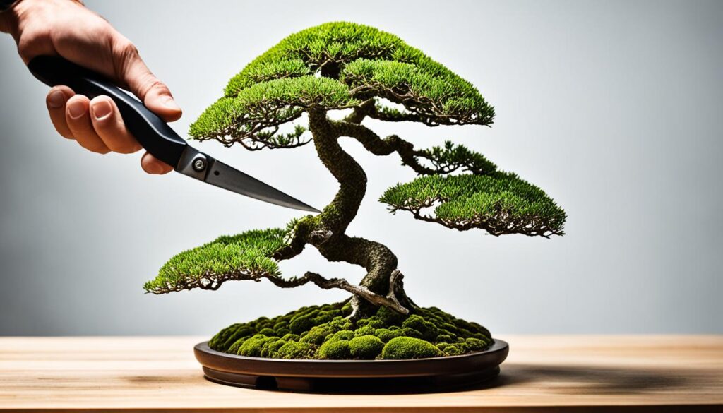 bonsai tree shaping