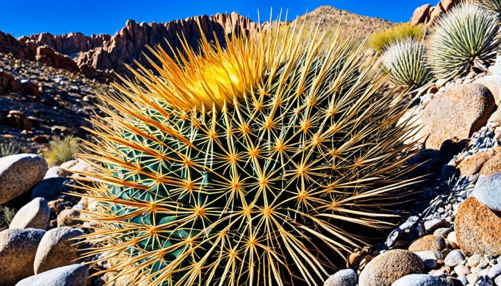 golden barrel cactus outdoor