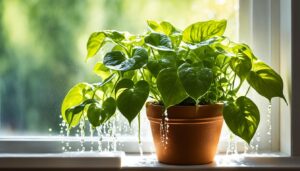 golden pothos watering