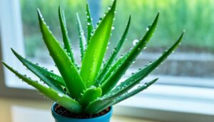 how often to water aloe vera indoors