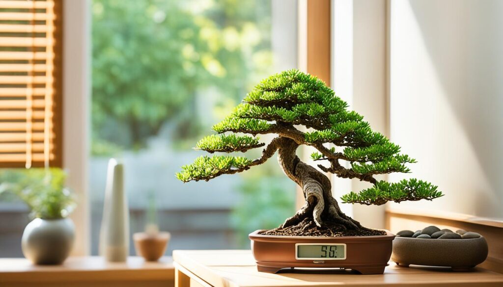 indoor bonsai temperature