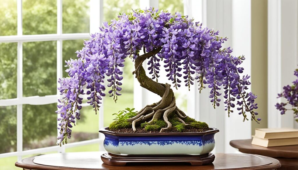 indoor wisteria bonsai