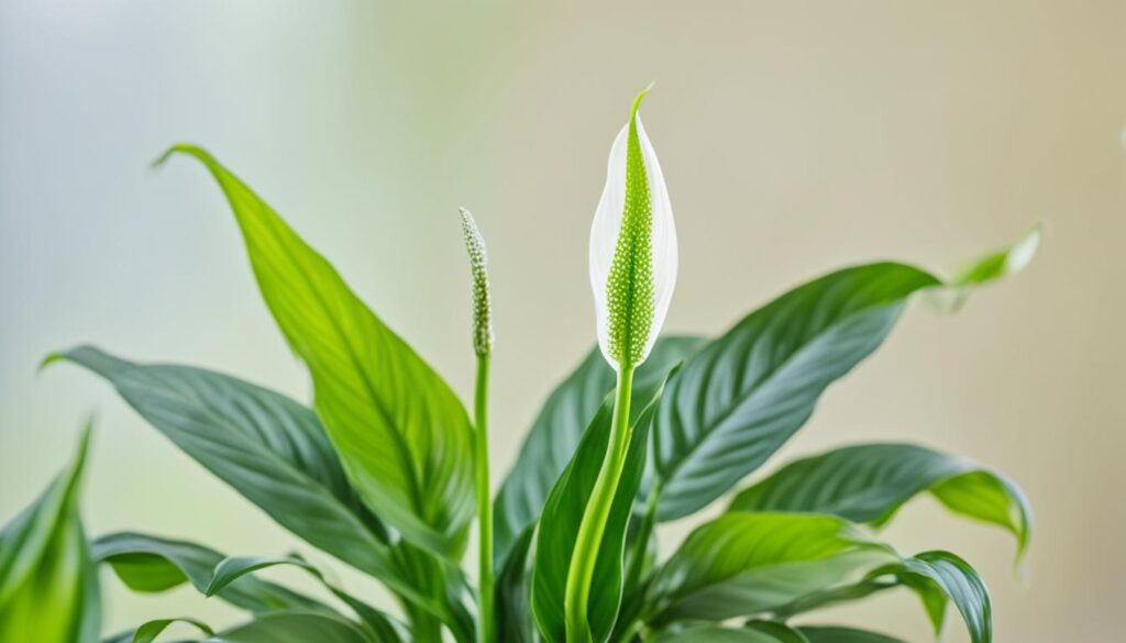 peace lily regrowth