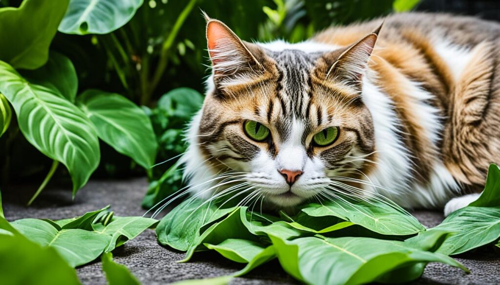 philodendron toxicity symptoms in cats