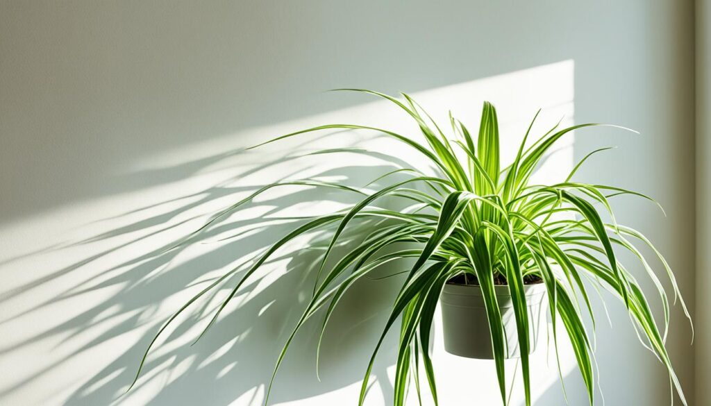 spider plant light