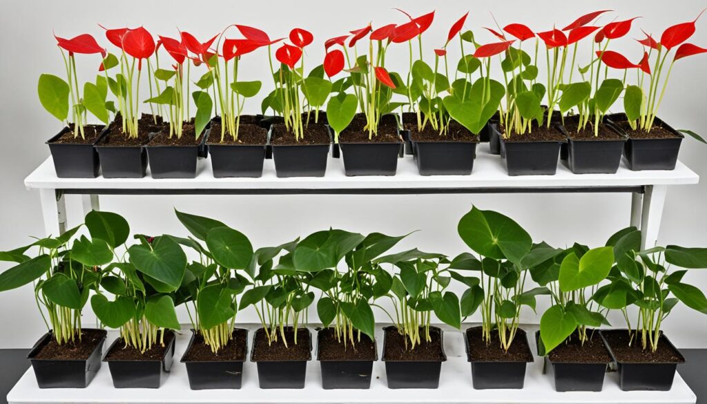 Anthurium propagation