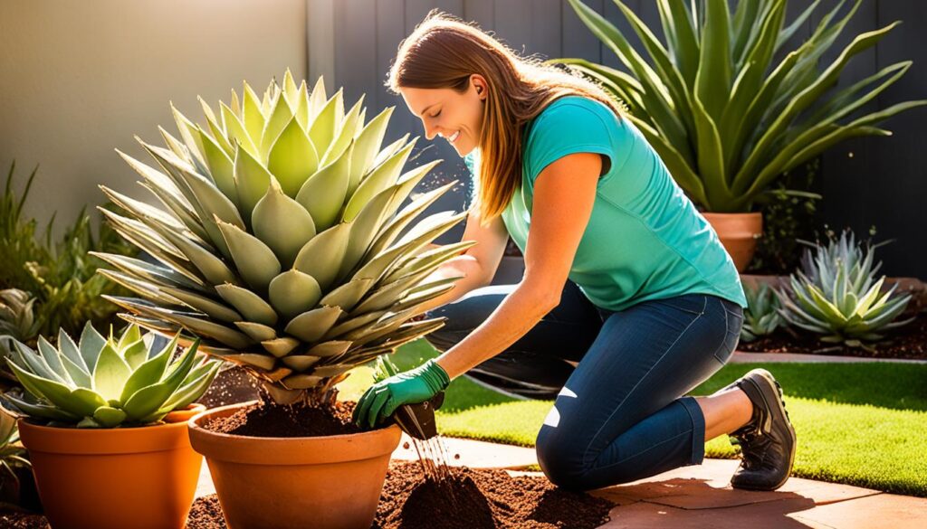 Caring for Whale's Tongue Agave