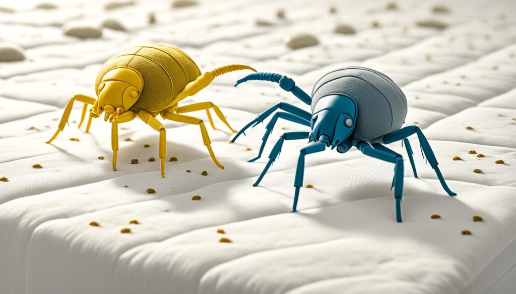 Dust mites vs bed mites