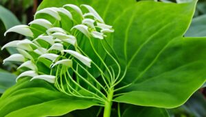 How does a philodendron flower look?