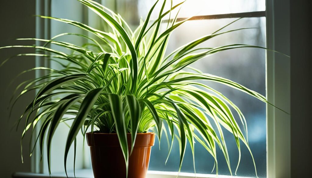 How much light does a spider plant need?