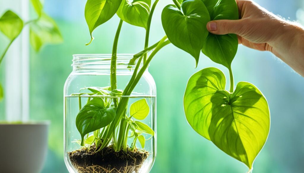 How to propagate golden pothos?