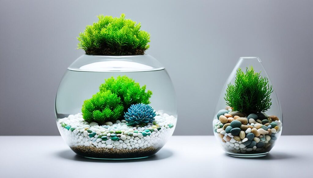 Marimo Moss Ball Aquarium Display