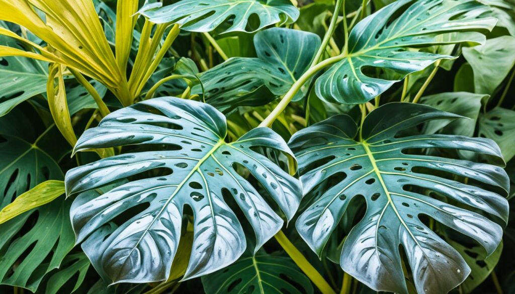 Monstera cold damage