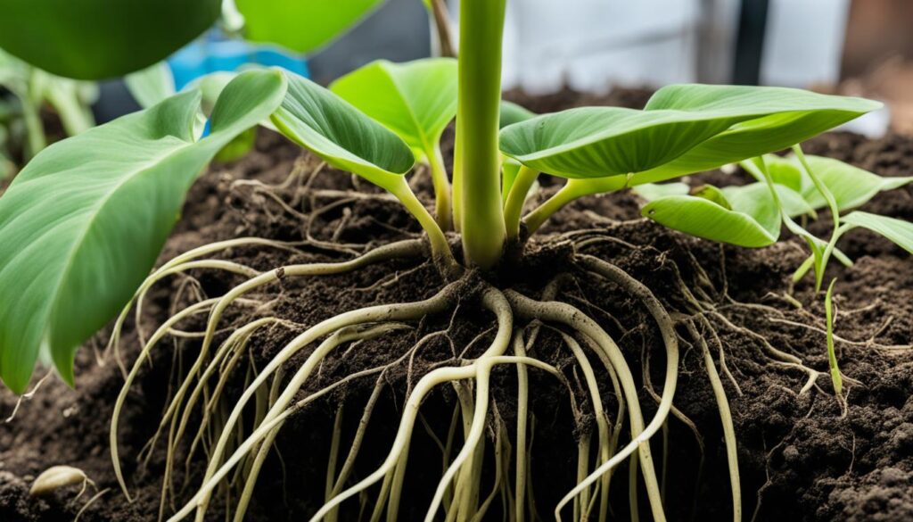 Monstera soil propagation