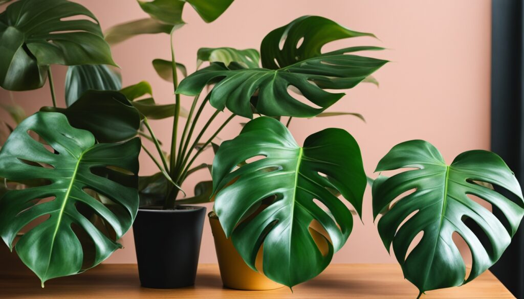 Monstera temperature regulation