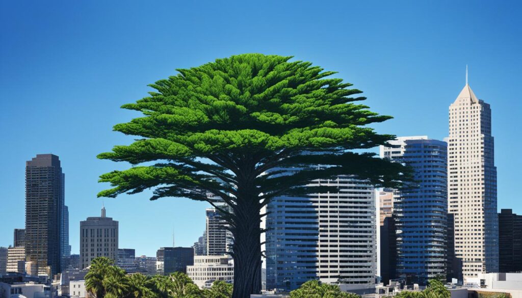 Norfolk Island pine mature size