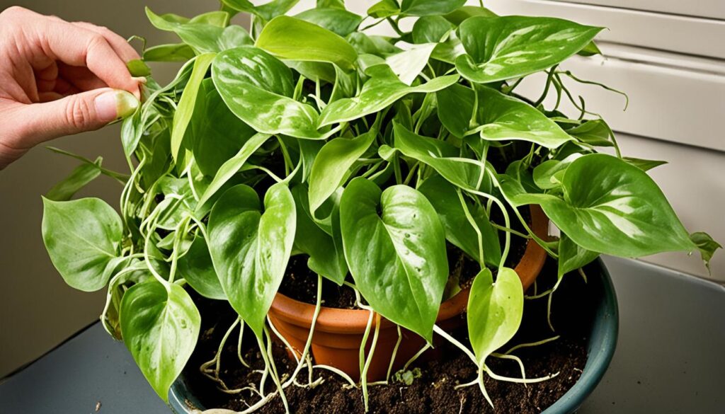 Rootbound Pothos