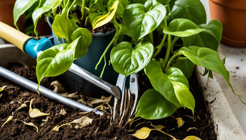 Troubleshooting pothos cuttings