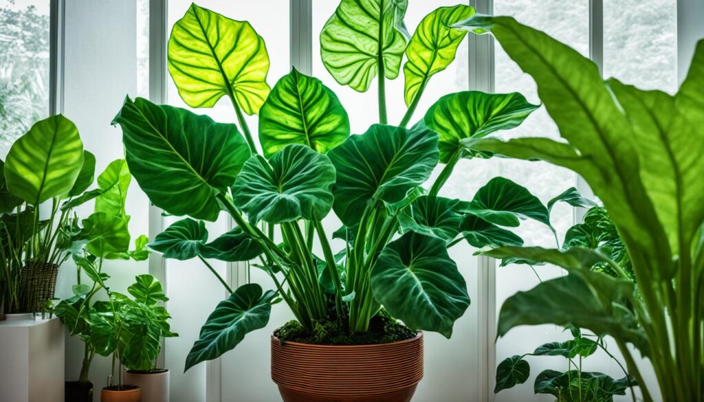 alocasia regal shields