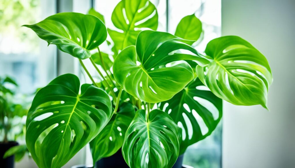 green philodendron