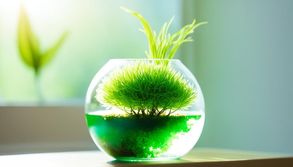 marimo moss ball light requirements