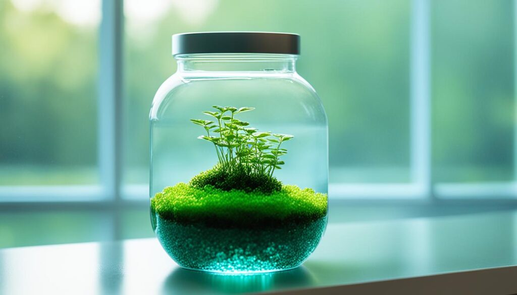 marimo moss ball water