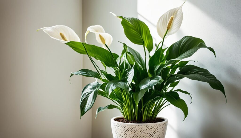 peace lily sun requirements