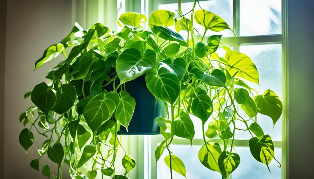 pothos trailing growth