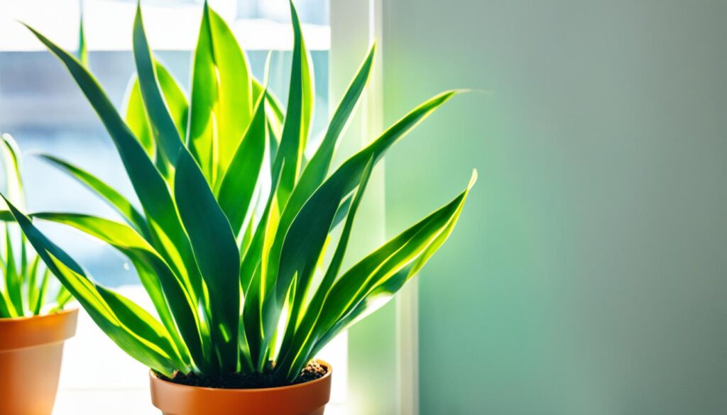 snake plant light requirements