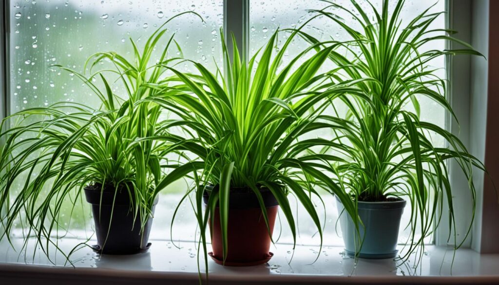 spider plant humidity