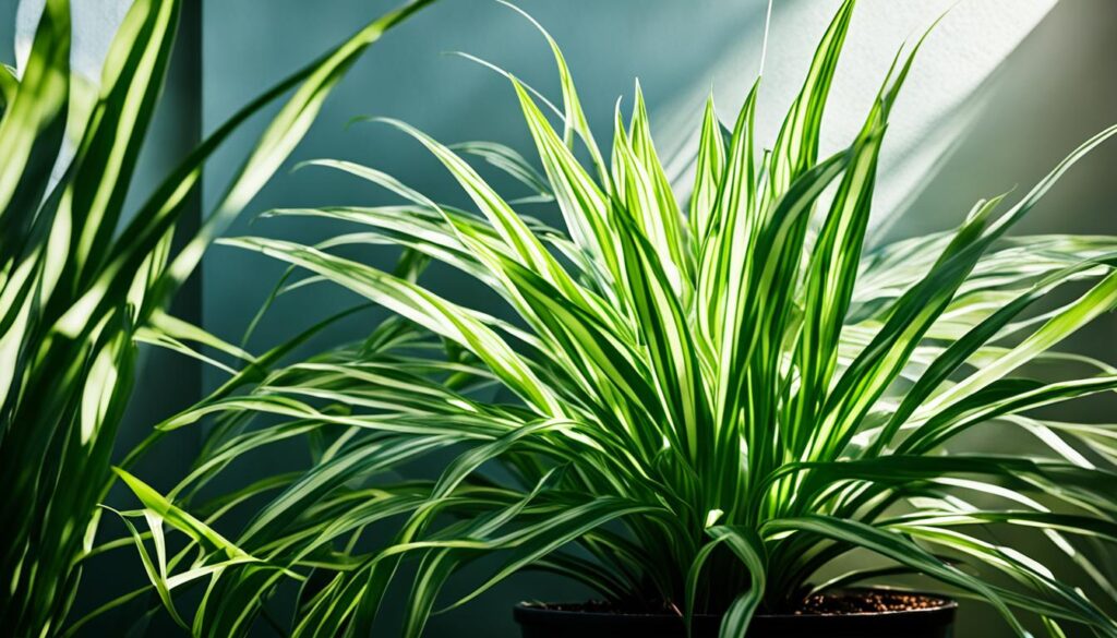 spider plant light needs