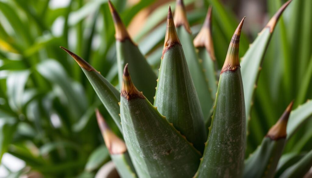 Aloe Vera Plant Stress