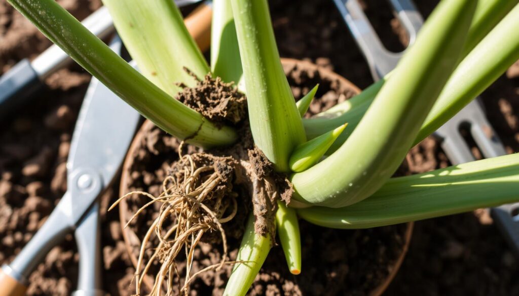 Aloe propagation