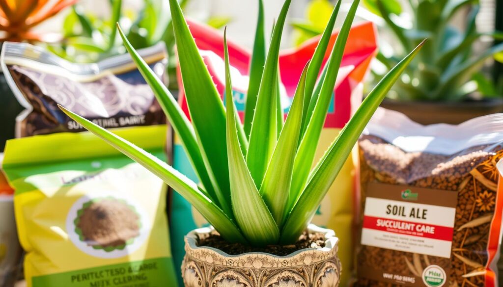 Aloe vera plant