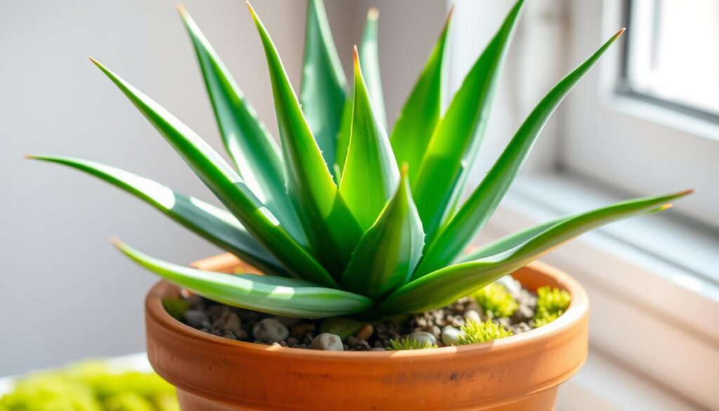 Aloe vera plant