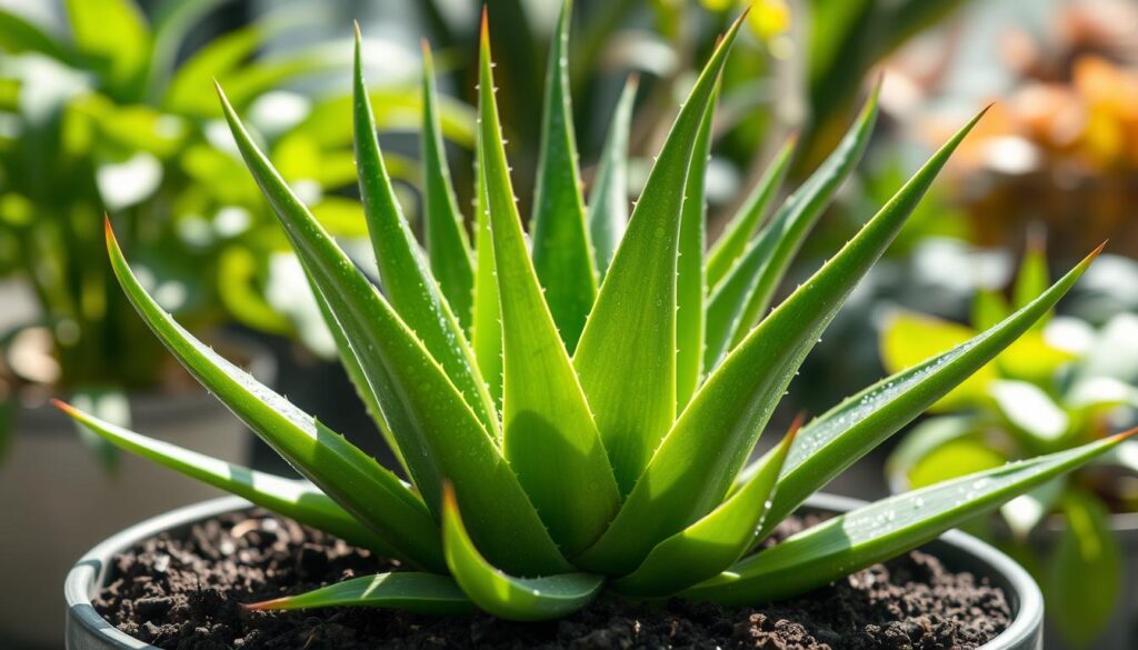 Aloe vera plant