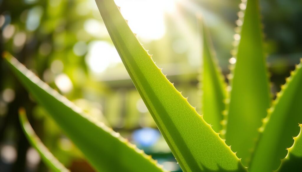 Aloe vera plant photosynthesis