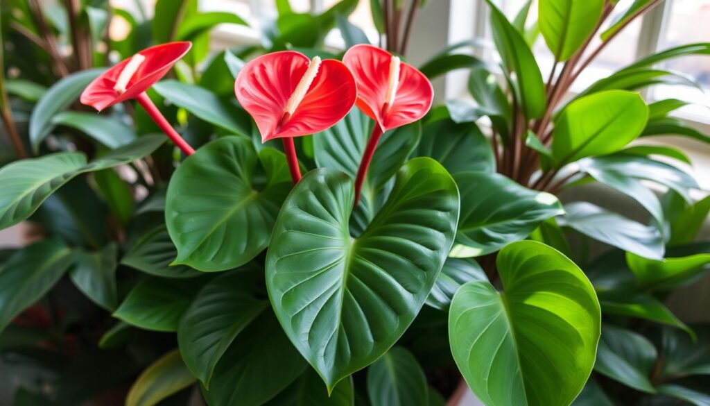 Anthurium plant