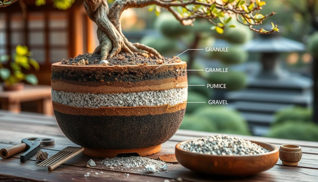 Bonsai Soil Composition